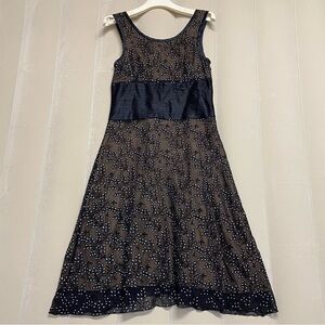 Saja Women’s Dress Size 4 100% Silk Whimsigoth Dark Romantic Dainty Fairy Goth
